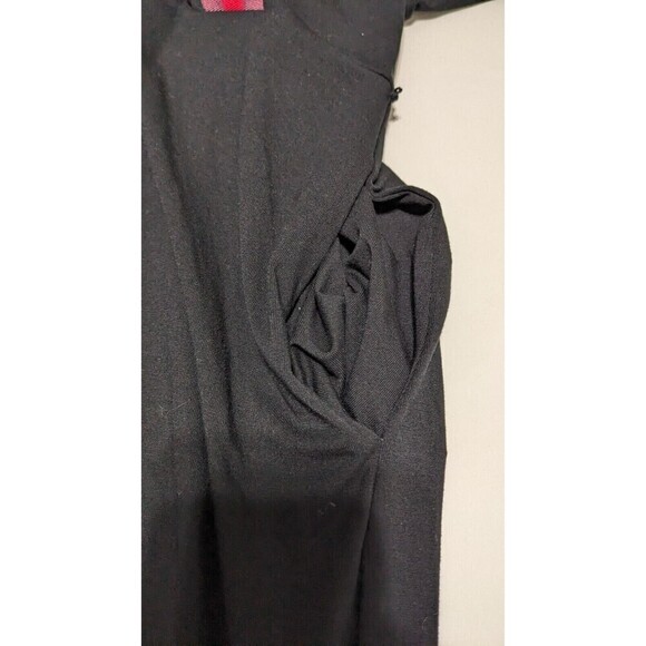 Boden Womens Isla Jersey Knit Wrap Jumpsuit US 6 R Black Wide Leg No Belt Flowy - Picture 13 of 14